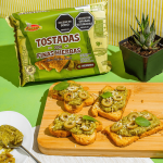 Tostadas con finas hierbas